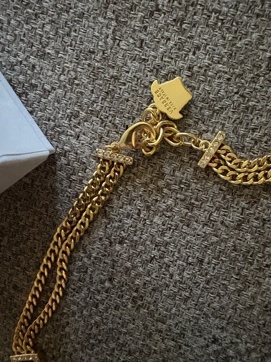 Versace Gold-Tone Medusa Chain Necklace with Greek Key Links - Picture 8 of 11